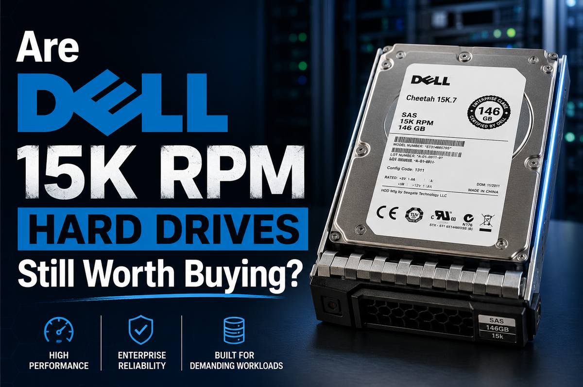 Are Dell 15K RPM Hard Drives Still Worth Buying