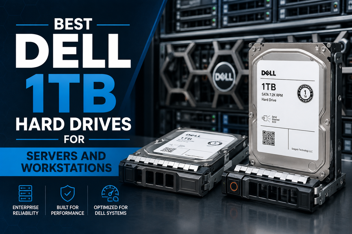 Best Dell 1TB Hard Drives for Servers and Workstations