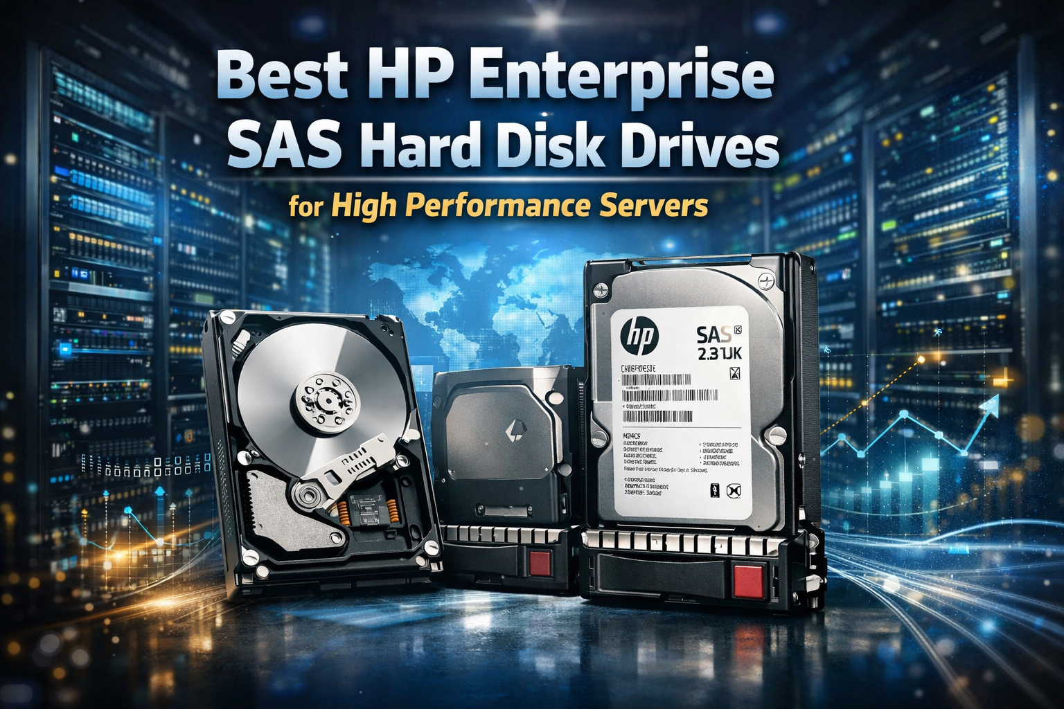 Best HP Enterprise SAS Hard Disk Drives for High Performance Servers
