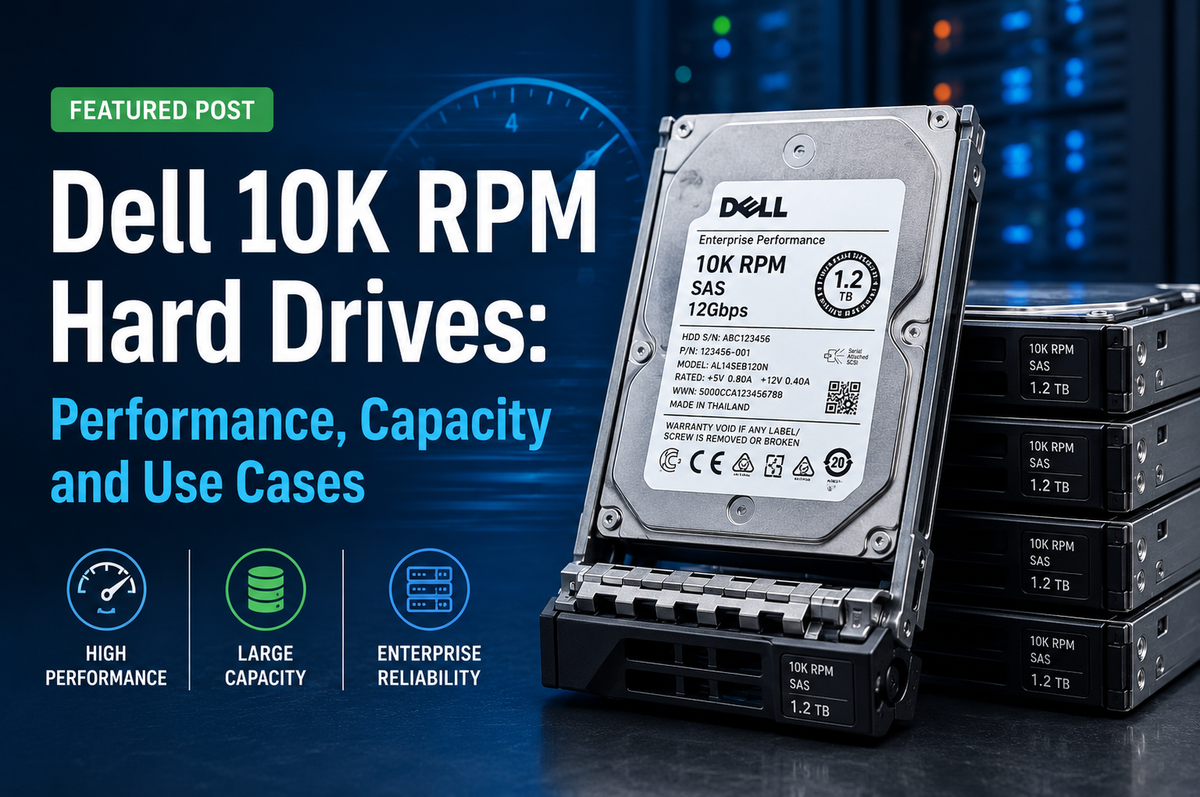 Dell 10K RPM Hard Drives: Performance, Capacity and Use Cases