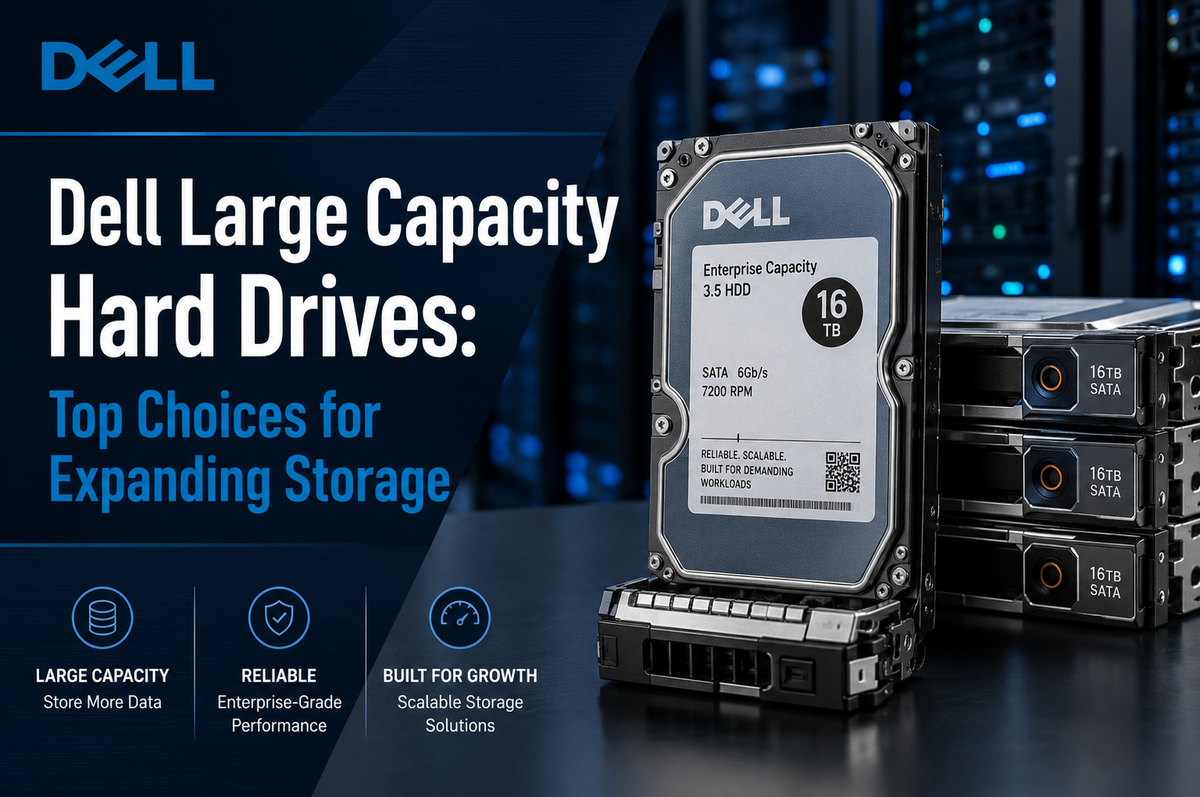 Dell Large Capacity Hard Drives: Top Choices for Expanding Storage