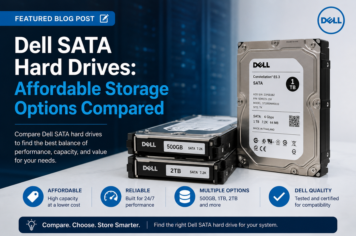 Dell SATA Hard Drives Affordable Storage Options Compared