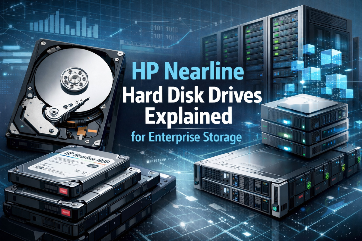 HP Nearline Hard Disk Drives Explained for Enterprise Storage – SCSI Shop