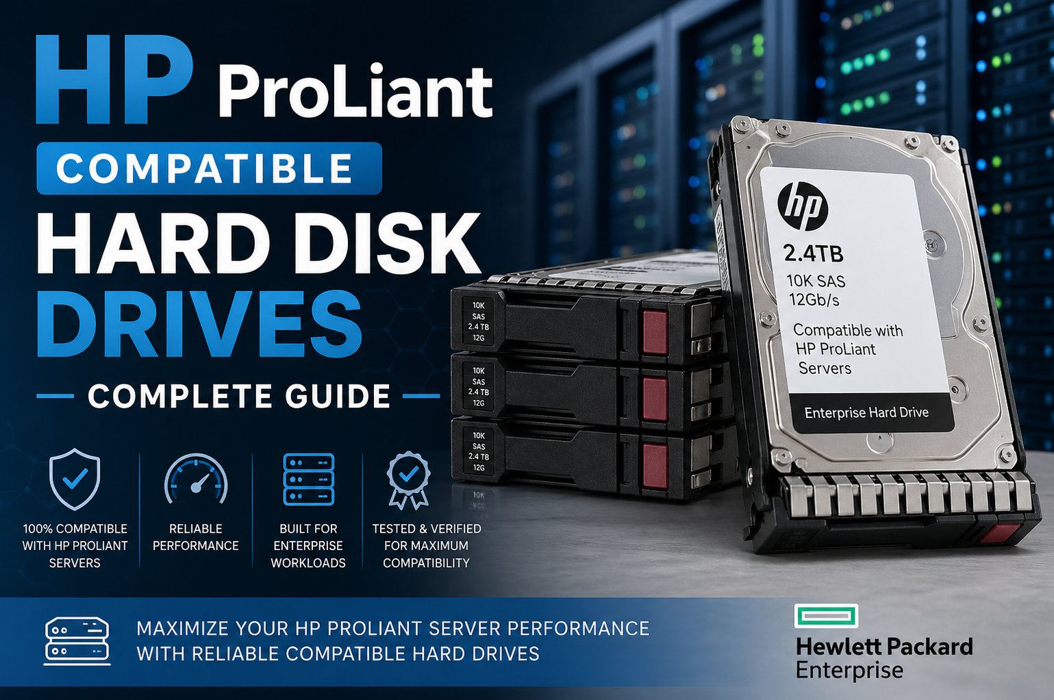 HP ProLiant Compatible Hard Disk Drives Complete Guide