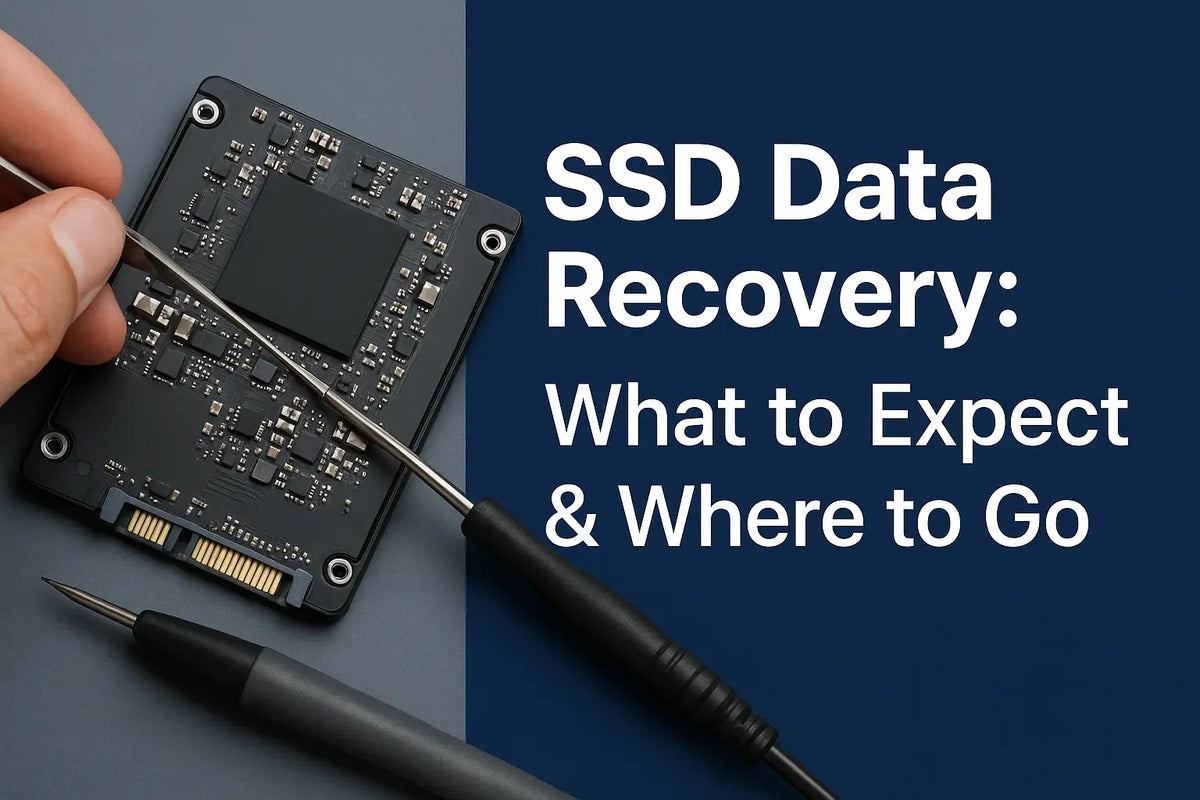 SSD Data Recovery What to Expect & Where to Go
