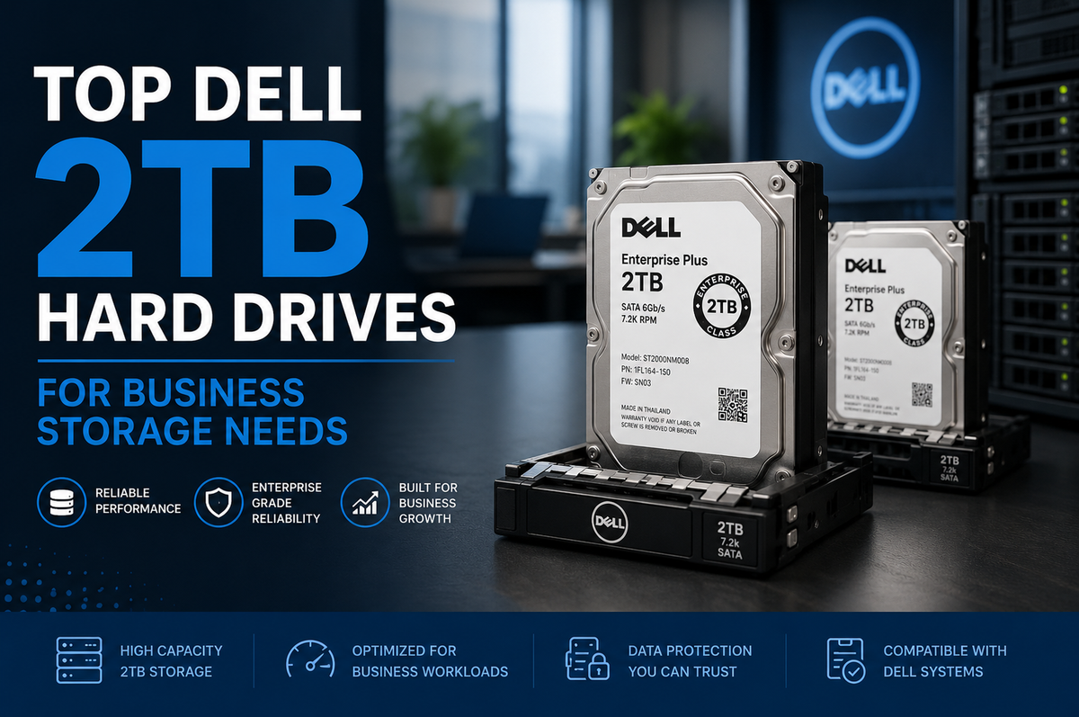 Top Dell 2TB Hard Drives for Business Storage Needs