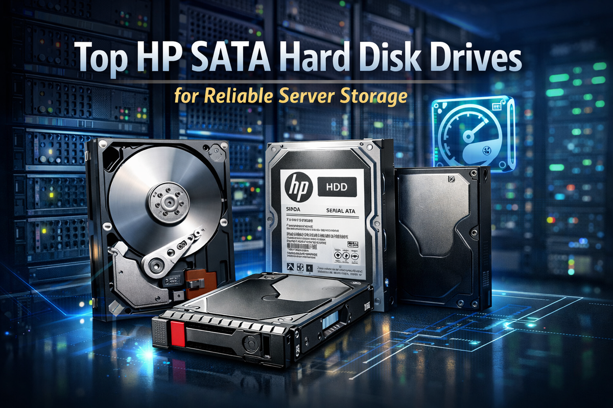 Top HP SATA Hard Disk Drives for Reliable Server Storage