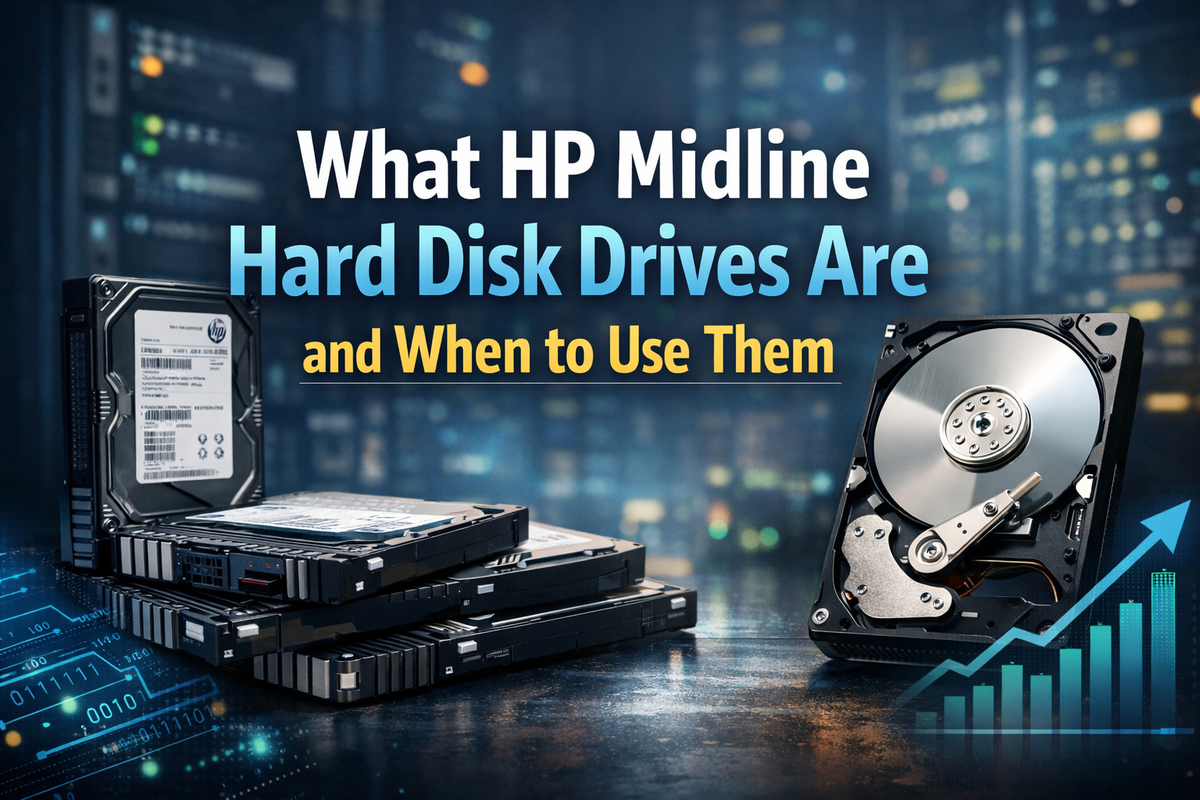 What HP Midline Hard Disk Drives Are and When to Use Them