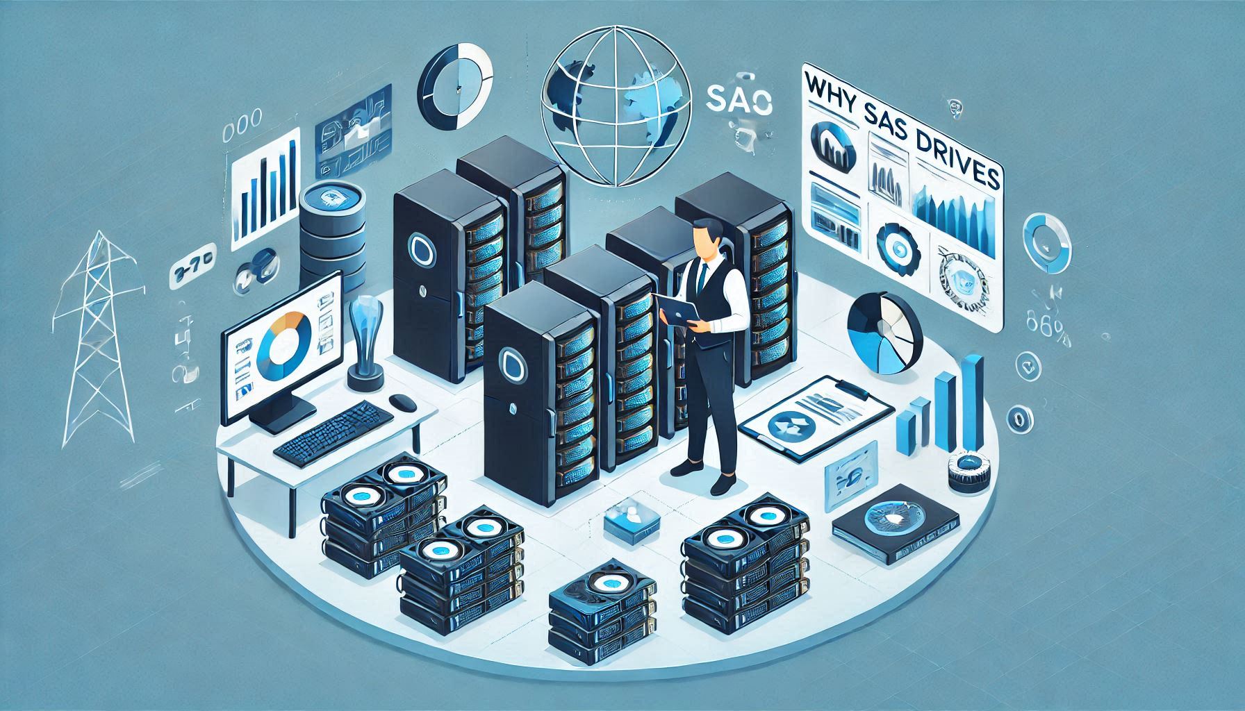 Why SAS Drives are Perfect for Data Centers