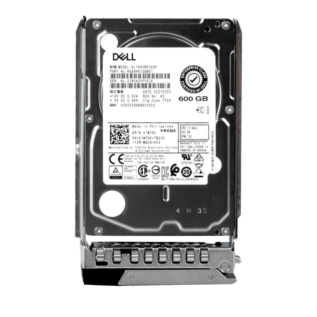 DELL 252H 600GB 12G 15k 2.5 SAS G14 Hard disk drive