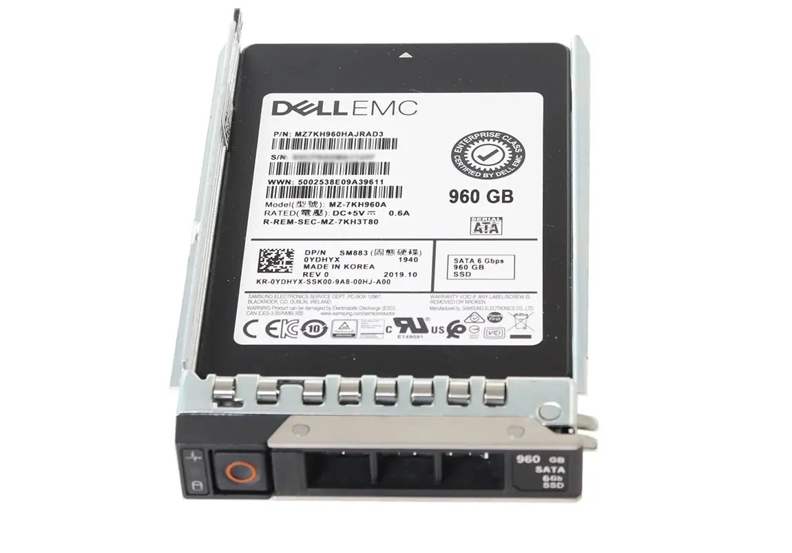 Dell MZ-7KH960A 960GB 6G SFF G14 SATA SSD Hard Drive