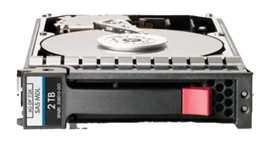 HP 507616-B21 2TB 6G 7.2K MSA-2 SAS hard disk drive