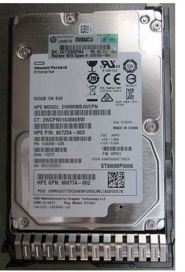 HP EH000900JWHPP 900GB 15K SFF Enterprise 12G Smart Hard Disk Drive