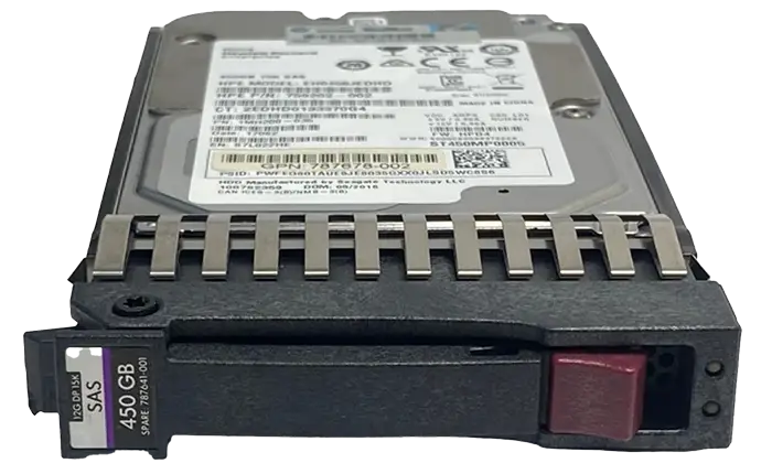 HP 797089-002 450GB 12G 15K SFF MSA Enterprise hard disk drive
