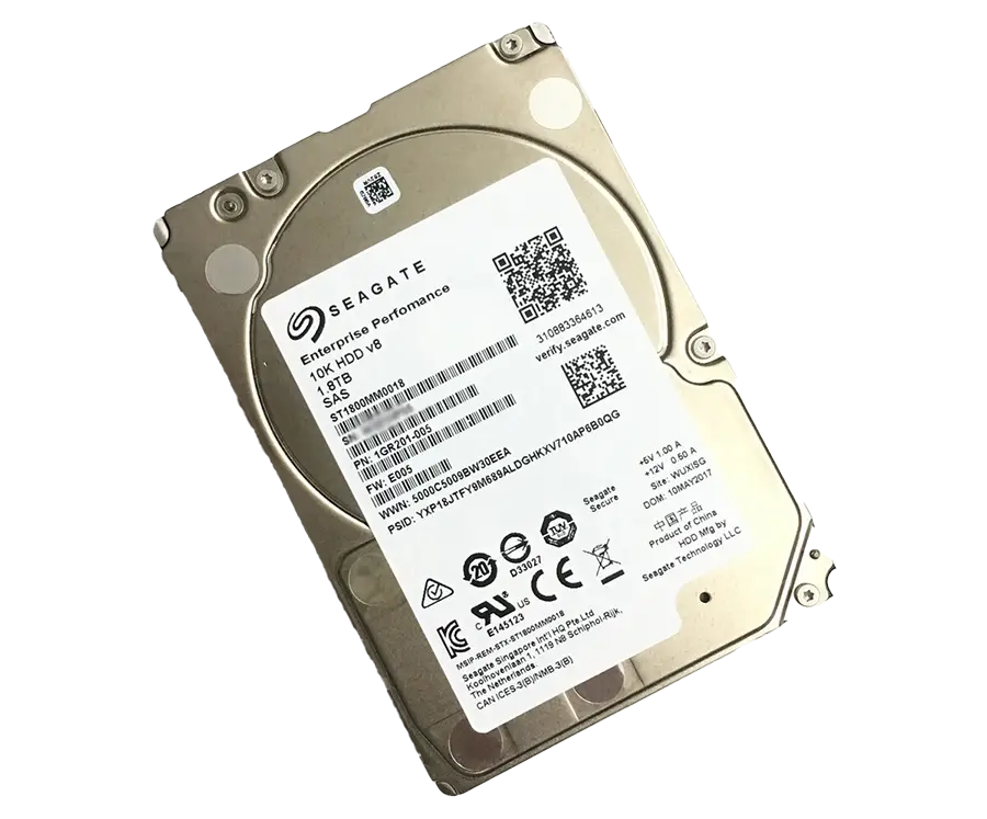 Seagate ST1800MM0168 1.8TB SFF 12G Enterprise SAS hard disk drive