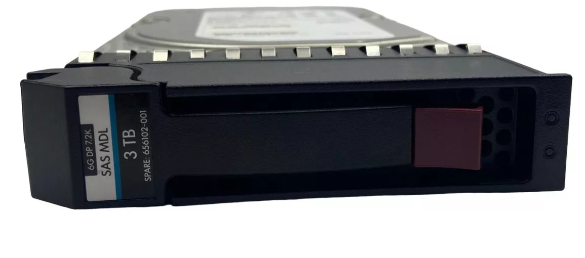 HP 646102-001 3TB MDL 6G 7.2K MSA-2 SAS hard disk drive